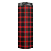Weihnachtsflanell Thermosbecher (Rückseite)