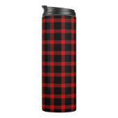 Weihnachtsflanell Thermosbecher (Nach rechts gedreht)