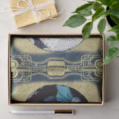 Weihnachtsflapper Girl Large White Fur Coat Seidenpapier (Geschenk)