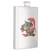 Weihnachtsflasche Geschenk Babyschale mit Geschenk Flachmann (Rechts)