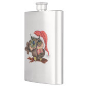 Weihnachtsflasche Geschenk Babyschale mit Geschenk Flachmann (Links)