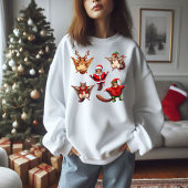 Weihnachtsfliege Sweatshirt