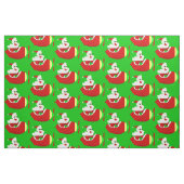 Weihnachtsflieger Santa-Claus lustig Stoff (Fat Quarter (45,7 x 55,9 cm))