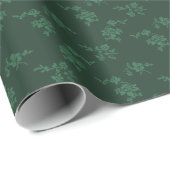 Weihnachtsfloral Geschenkpapier (Rolleneckpunkt)