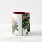 Weihnachtsfloral Poinsettia Arrangement Tasse (Mittel)