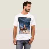 Weihnachtsflug T-Shirt (Vorne ganz)