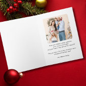 Weihnachtsflugzeug Snowflake Foto Funny Aviation Karte