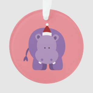 Weihnachtsflusspferd Ornament