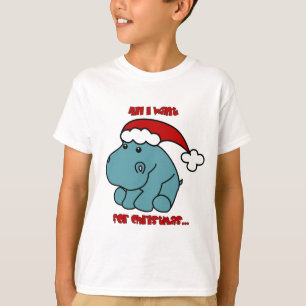 Weihnachtsflusspferd T-Shirt