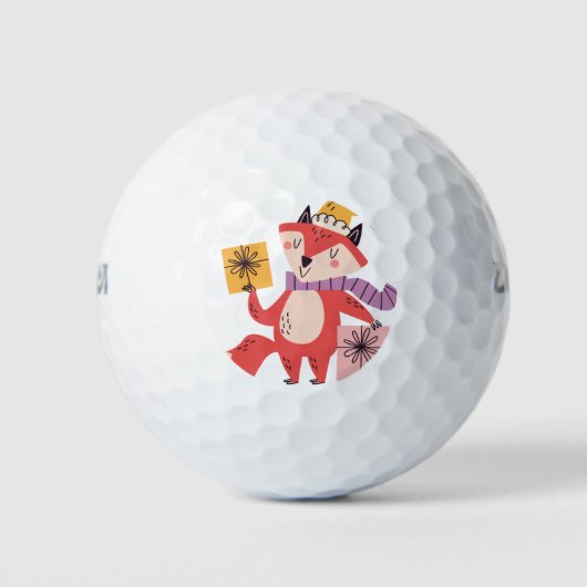 Weihnachtsfock Golfball (Vorderseite)