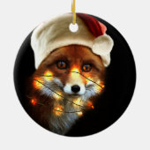 Weihnachtsfock Keramik Ornament (Hinten)