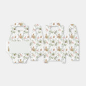 Weihnachtsfocken, Kiefernzweige, Beeren Geschenkschachtel (Ungefaltet)