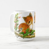 Weihnachtsfohlen Niedlicher Feiertag Kaffeetasse (Vorderseite Links)