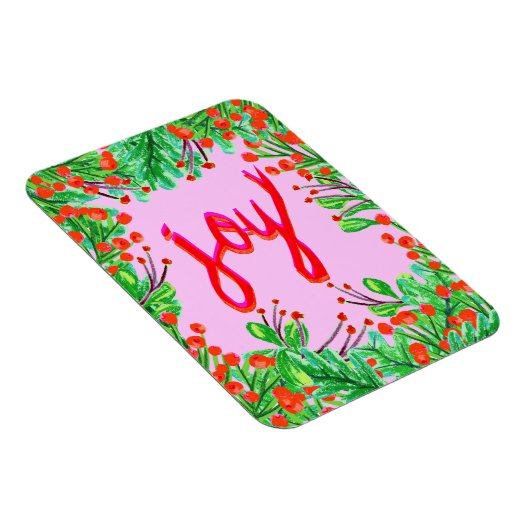 Weihnachtsfoliage - Freude Magnet (Rechte Seite)
