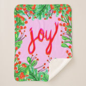 Weihnachtsfoliage - Freude Sherpadecke (Vorderseite)