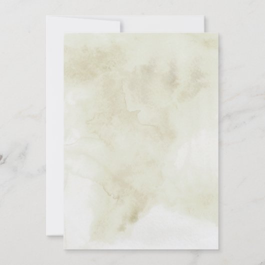 Weihnachtsfolien-Brautparty Einladung (Rückseite)