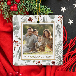 Weihnachtsfolien für Wasserfarben Gold Typografie Keramikornament