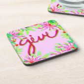 Weihnachtsfolien - geben getränkeuntersetzer (Linke Seite)