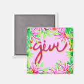 Weihnachtsfolien - geben magnet (Vorderseite/Rückseite)