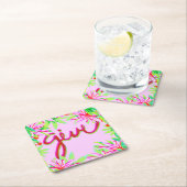 Weihnachtsfolien - geben rechteckiger pappuntersetzer (Vor Ort)