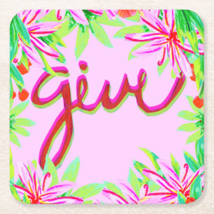 Weihnachtsfolien - geben rechteckiger pappuntersetzer