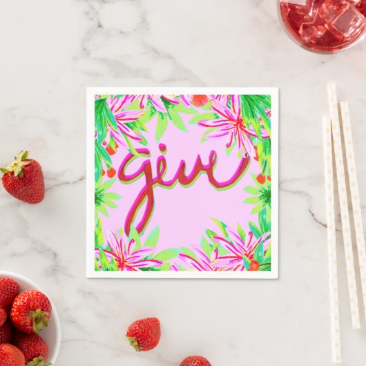 Weihnachtsfolien - geben serviette (Beispiel)