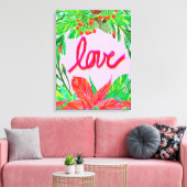 Weihnachtsfolien - Liebe Leinwanddruck (Insitu (Wohnzimmer))