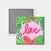 Weihnachtsfolien - Liebe Magnet (Vorderseite/Rückseite)