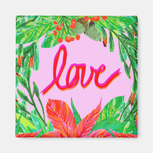 Weihnachtsfolien - Liebe Magnet