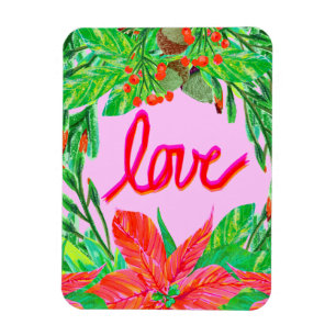 Weihnachtsfolien - Liebe Magnet