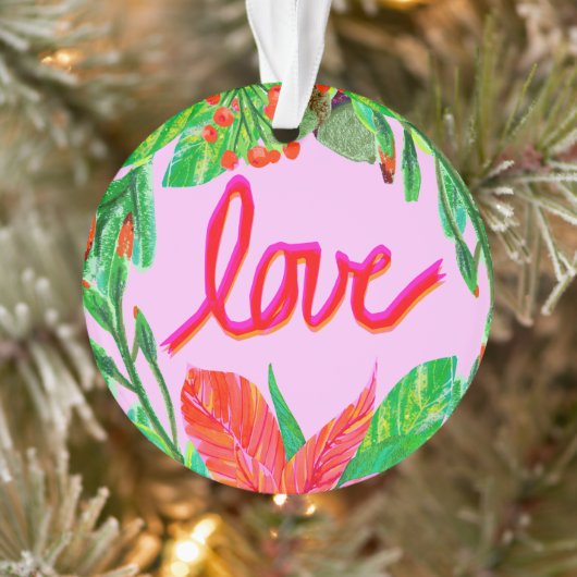 Weihnachtsfolien - Liebe Ornament (Baum)
