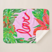 Weihnachtsfolien - Liebe Sherpadecke (Vorderseite (Horizontal))