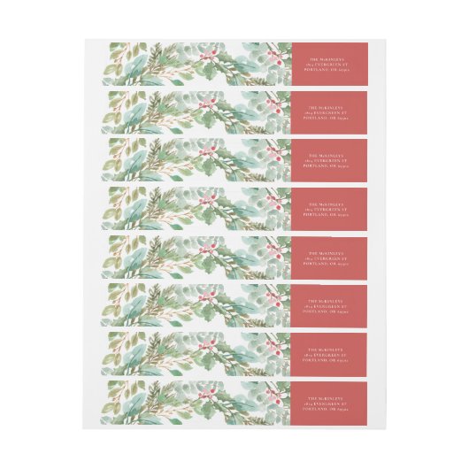 Weihnachtsfolien und Berry Pattern (Bogen)