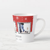 Weihnachtsfoollage Familienroter Urlaub Milchtasse (Rechts)