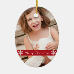 WeihnachtsFoto-Andenkenverzierung 2012 Keramik Ornament
