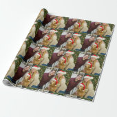 Weihnachtsfoto Familie Geschenkpapier (Ungerollt)