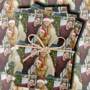 Weihnachtsfoto Familie Geschenkpapier Set