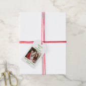 Weihnachtsfoto Geschenkanhänger (Mit Garn)