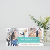 Weihnachtsfoto-Karten Feiertagskarte (Stehend Vorderseite)