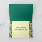 WeihnachtsFoto-Rahmen Feiertagskarte (Innenseite)