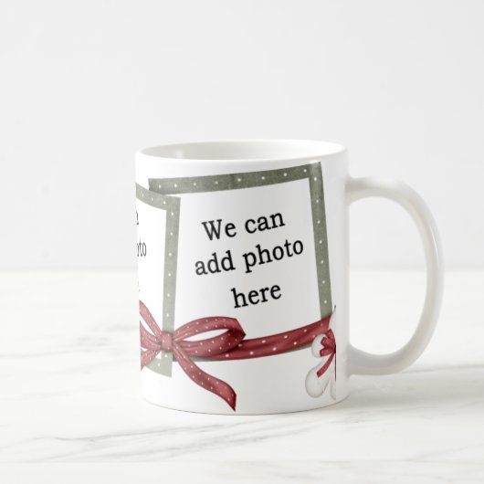 WeihnachtsFoto-Rahmen Kaffeetasse (Rechts)