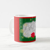 WeihnachtsFoto-Rahmen Kaffeetasse (Vorderseite Links)