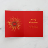 WeihnachtsFoto-Rahmen-Karte Feiertagskarte (Innenseite)