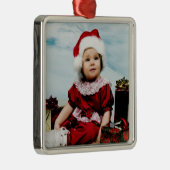 WeihnachtsFoto-Verzierung Ornament Aus Metall (Rechts)