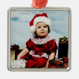 WeihnachtsFoto-Verzierung Ornament Aus Metall