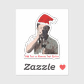 Weihnachtsfotograf Aufkleber (Blatt)