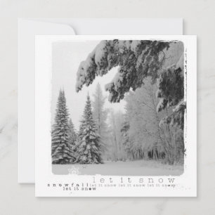 Weihnachtsfotografie Fotokarte Feiertagskarte