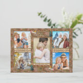 Weihnachtsfotografie Personalisiert Feiertagskarte (Stehend Vorderseite)