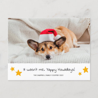 Weihnachtsfotografie Postkarte