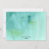 Weihnachtsfotokarte Feiertagskarte (Rückseite)